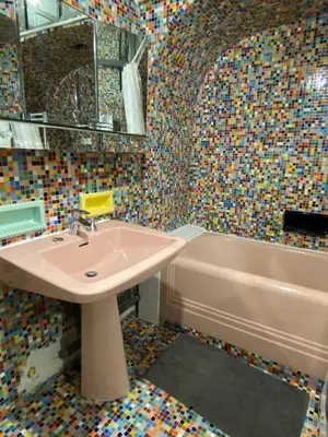 Salle de bains dans l'établissement L'appartement des Champs Elysées