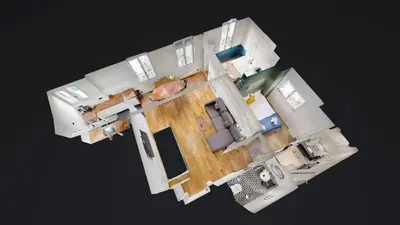 Plan de l'établissement 168 Suite M - Superbe Appartement à Paris