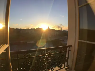 Balcon ou terrasse dans l'établissement Paris-sur-seine-chez-caroline