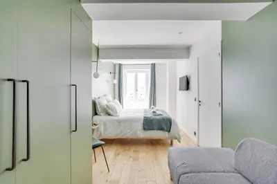 Coin salon dans l'établissement 169 Suite W - Élégant Appartement à Paris