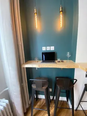 Plan de l'établissement Beautiful mini Loft near Saint-Lazare