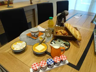 Nourriture dans le B&B/chambre d'hôtes ou à proximité