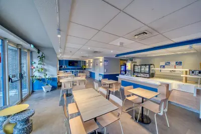 Restaurant ou autre lieu de restauration dans l'établissement ibis Budget Gennevilliers Asnières - Rénové en 2025