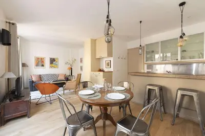 Cuisine ou kitchenette dans l'établissement Cada Vez