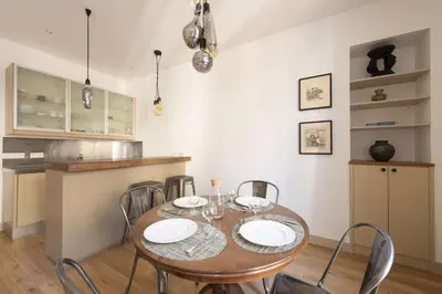 Cuisine ou kitchenette dans l'établissement Cada Vez