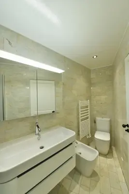Salle de bains dans l'établissement Champagne