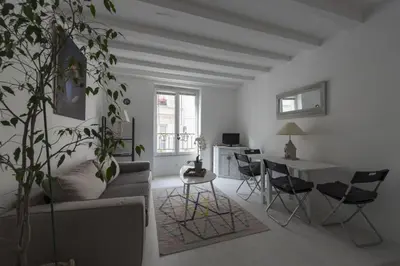 Coin salon dans l'établissement Nieve