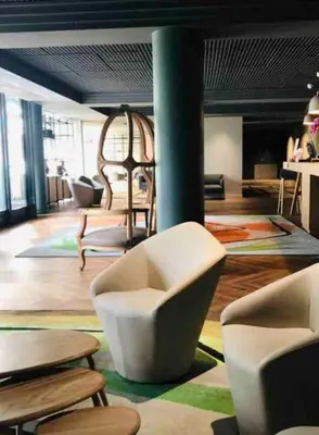 Coin salon dans l'établissement StayParis