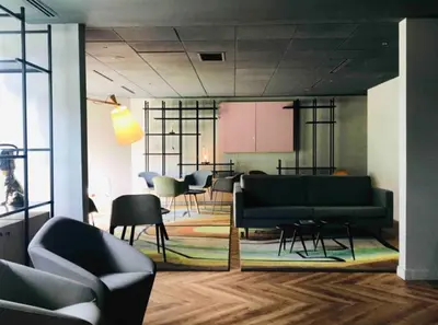 Coin salon dans l'établissement StayParis