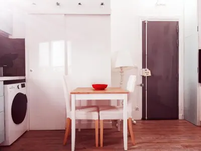 Plan de l'établissement Studio situé dans un quartier calme et résidentiel à Montrouge à seulement 2 minutes du métro