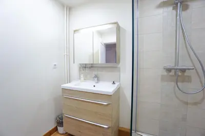 Plan de l'établissement Beautiful new Apartment with carpark