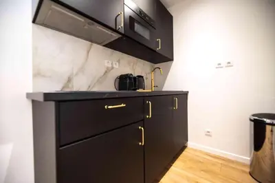Cuisine ou kitchenette dans l'établissement Luxury Residence - Paris South