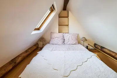 Un ou plusieurs lits dans un hébergement de l'établissement Saint Germain Flat
