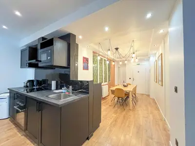 Cuisine ou kitchenette dans l'établissement 105 - Urban Haussmann Opera