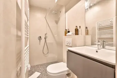 Salle de bains dans l'établissement 121 - Urban Gorgeous Flat in Montorgueil