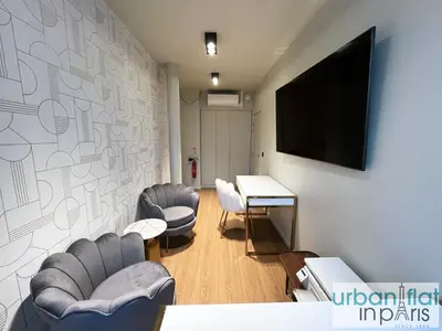 Télévision ou salle de divertissement dans l'établissement 123 - Urban Luxury Flat in Montorgueil