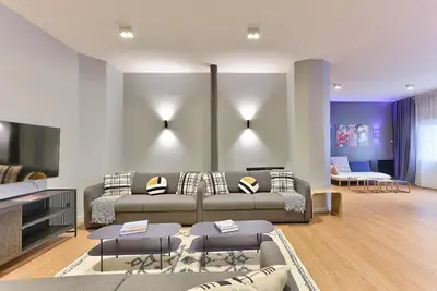 Télévision ou salle de divertissement dans l'établissement 124 - Urban Fabulous Flat