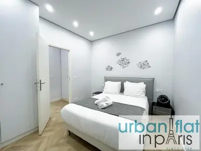 Plan de l'établissement 127 - Urban Beautiful 4BR in Montorgueil