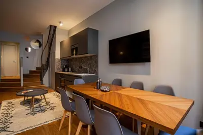 Cuisine ou kitchenette dans l'établissement 136 - Urban Beaumarchais Voltaire