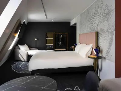 Un ou plusieurs lits dans un hébergement de l'établissement ibis Styles Paris Porte de Versailles - Mairie d'Issy