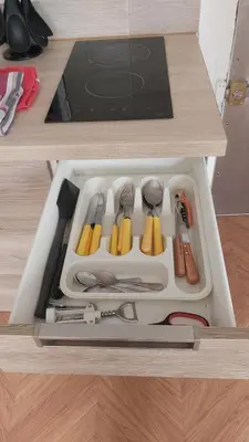 Cuisine ou kitchenette dans l'établissement STUDIO RUE GAUTHEY PARIS 17