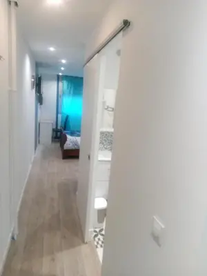Un ou plusieurs lits dans un hébergement de l'établissement Studio 28m² au pied de la défense