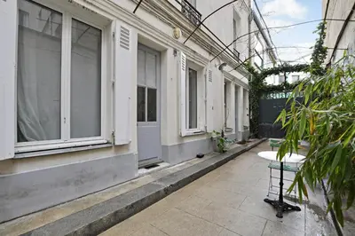 Jardin de l'établissement A Sweet Studio in Montparnasse - Boulevard du Montparnasse