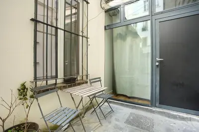 Terrasse ou espace extérieur de l'établissement Rent a Room - Tracy apartment