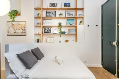 Un ou plusieurs lits dans un hébergement de l'établissement SLEEPOO - Cocooning 6