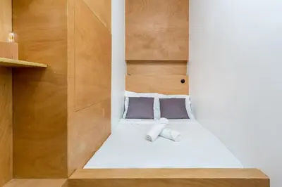 Un ou plusieurs lits dans un hébergement de l'établissement SLEEPOO - Cocooning 6