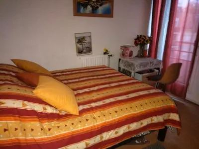Un ou plusieurs lits dans un hébergement de l'établissement proche Paris chambre hôte