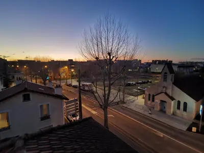 Lever ou coucher de soleil vu de l'appartement ou à proximité