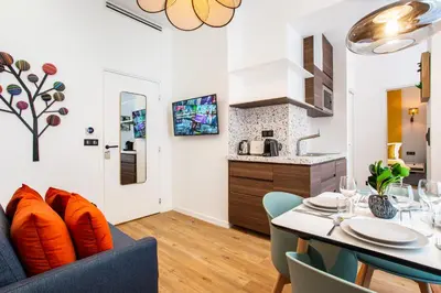 Cuisine ou kitchenette dans l'établissement CMG - Grand Boulevard - Poissonière