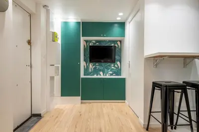 Cuisine ou kitchenette dans l'établissement HolidaysInParis - Bonne Nouvelle