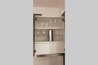Cuisine ou kitchenette dans l'établissement Petit bijou dans le centre de Paris