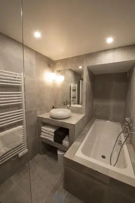 Salle de bains dans l'établissement LE PATIO D'ALÉSIA