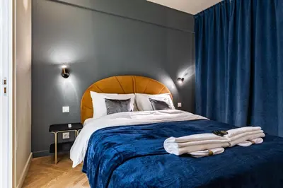 Un ou plusieurs lits dans un hébergement de l'établissement Citihome Paris