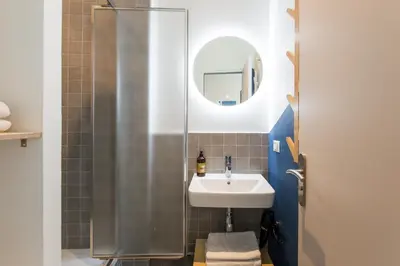 Salle de bains dans l'établissement MAISON FRANCOIS Paris - Loft Edith