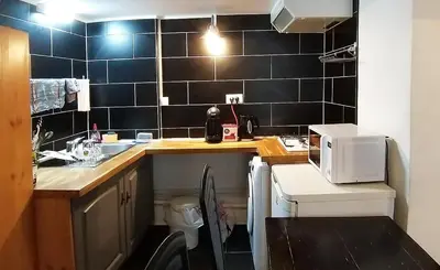 Cuisine ou kitchenette dans l'établissement ESPACE PARISIEN-CÔTÉ D'EUROSTAR
