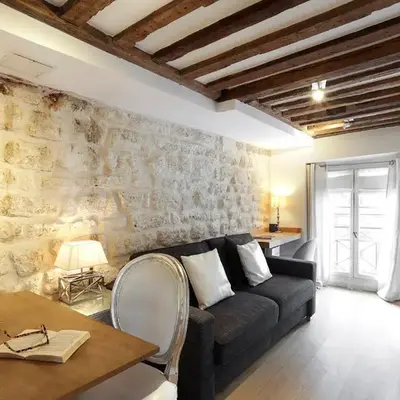 Habitat Parisien - 1BR-1BA - Duplex Louvre Museum