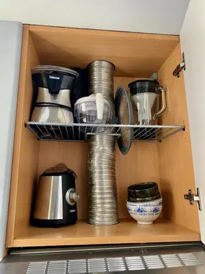 Cuisine ou kitchenette dans l'établissement Romantic Apartment in Paris