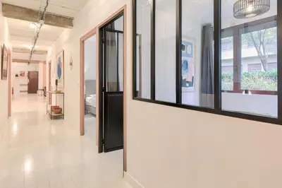 Plan de l'établissement Artist and Design Loft - 10 Guests - 5 Min From Metro