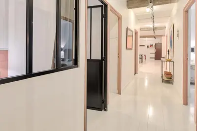 Plan de l'établissement Artist and Design Loft - 10 Guests - 5 Min From Metro