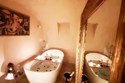 Salle de bains dans l'établissement Guernica Apartment Paris Montmartre