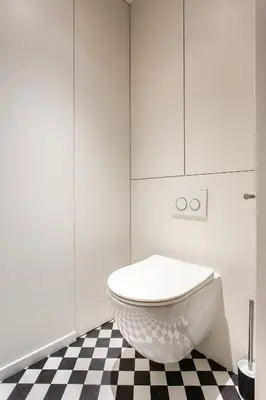 Salle de bains dans l'établissement Cozy Apartment -2BR-6P- Cathédrale de Notre-Dame