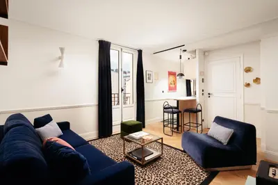 Coin salon dans l'établissement My Maison In Paris - Champ de Mars