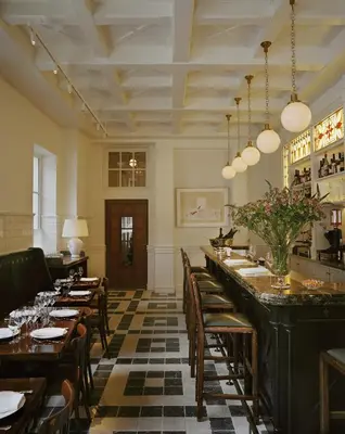 Coin salon dans l'établissement Château Voltaire