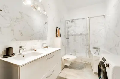 Salle de bains dans l'établissement Chic apartment - 2BR-6P - Boulevard Saint-Germain