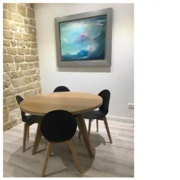 Coin salon dans l'établissement Luxueux 2 pièces, 100m de la rue de Bretagne, Métro Arts et Métiers