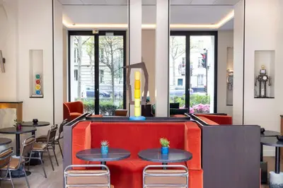 Coin salon dans l'établissement Hotel Le 37 Bis